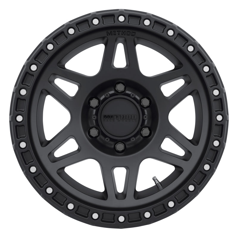 Method MR312 17x8.5 0mm Offset 6x135 87mm CB Matte Black Wheel - 0