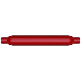 MagnaFlow Muffler Red Pack Series Glasspack 3.5in Rd 22in Body Length 2in/2in Inlet/Outlet - 0