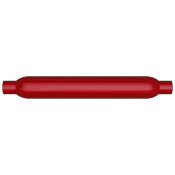 MagnaFlow Muffler Red Pack Series Glasspack 3.5in Rd 22in Body Length 2in/2in Inlet/Outlet - 0