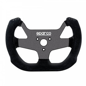 Sparco F10A Suede Black Steering Wheel - 0