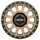 Method MR305 NV HD 18x9 +18mm Offset 8x170 130.81mm CB Method Bronze/Black Street Loc Wheel-2