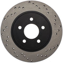 StopTech 05-10 Ford Mustang V6/4.0L / GT V8/4.6L Cross Drilled Right Rear Rotor-6