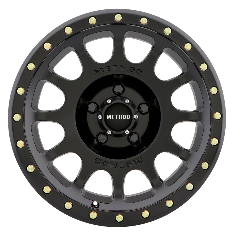 Method MR305 NV 20x10 -18mm Offset 5x5 94mm CB Matte Black Wheel - 0