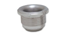 Vibrant -8 AN Male Weld Bung (1in Flange OD) - Mild Steel-1