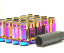 Wheel Mate Muteki SR48 Open End Lug Nuts - Neon 12x1.25 48mm-1