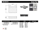StopTech Performance 98-04 Volvo C70/98-00 V70 Rear Brake Pads-1