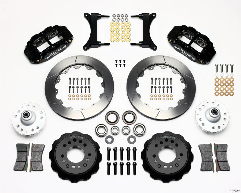 Wilwood Narrow Superlite 6R Front Hub Kit 12.88in 79-87 GM G Body - 0