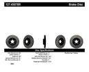 StopTech 07-09 Mazda 3 Right Front Slotted & Drilled Rotors-6