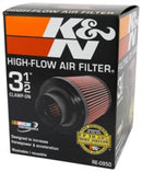 K&N Universal Rubber Filter 3 1/2inch ID FLG / 6inch Base / 4-5/8inch Top / 6inch Height-15