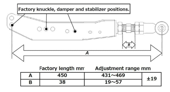 RS-R 13+ Scion FR-S / Subaru BRZ Rear Lower Control Arms