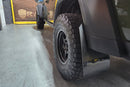 Rally Armor 19-25 Jeep JT Gladiator (Mojave/Rubicon) Black Mud Flap w/Army Green Logo-6
