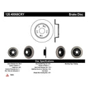 Stoptech 08-10 Honda Accord EX/EX-L/LX/LX-P/LX+ Rear Perf CRYO Rotor-4