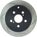 StopTech Power Slot 01-05 Toyota Celica GT-S/05-09 Scion tC Slotted Left Rear Rotor-1