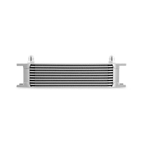 Mishimoto Universal -8AN 10 Row Oil Cooler - Silver - 0