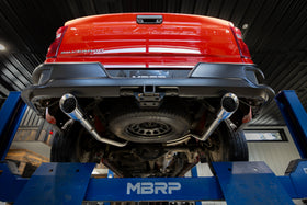 MBRP 2019+ Chevrolet Silverado 1500 / 2019+ GMC Sierra 1500 Alum. 3in Armor Lite Cat-Back Exhaust - 0