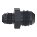 DeatschWerks 8AN Male Flare to 6AN Male Flare Reducer Straight - Anodized Matte Black-2