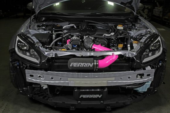 PERRIN 22-26 Subaru BRZ / Toyota GR86 Cold Air Intake - Hyper Pink