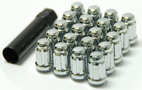 Wheel Mate Muteki Closed End Lug Nuts - Chrome 12x1.25 - 0