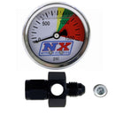 Nitrous Express N2O Flo-Thru Pressure Gauge (0-1500 PSI) 4AN-1