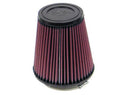 K&N Round Tapered Universal Air Filter 3.5in Flange ID / 5.75in Base OD / 3.75in Top OD / 6in H-1