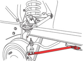 SPC Performance Mustang Adj. Caster Rod - 0