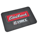 Edelbrock Racing Fender Cover - PVC Foam Mat - 2 Color Printed Edelbrock Racing Logo-7