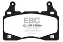 EBC 11-15 Chevrolet Camaro (5th Gen) 6.2 Yellowstuff Front Brake Pads-3