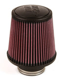 K&N Universal Rubber Filter - Round Tapered 6in Base OD x 3in Flange ID x 6in H-1
