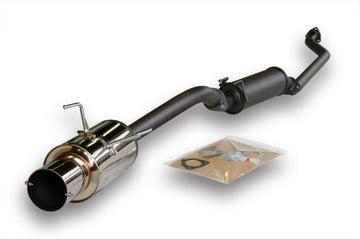 HKS 02-03 Acura RSX Base (non S) Hi Power Exhaust w/ Silencer (SUS304 NO COATING)