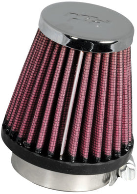 K&N Universal Chrome Filter 1 15/16 inch FLG / 3 inch Base / 2 inch Top / 3 inch Height - 0