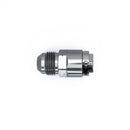 DeatschWerks 8AN Male Flare to 5/16in Female EFI Quick Connect Adapter - Anodized Matte Black-1