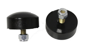 Energy Suspension Black 1 inch Tall Button head Bump Stop Set (2 per set) - 0