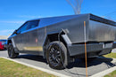Rally Armor 24-25 Tesla Cybertruck Black UR Mud Flap Silver Logo-6