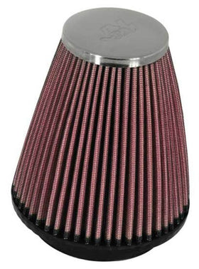 K&N Universal Chrome Filter 2.25 Inch Flange / 3.5 Inch Base / 2 Inch Top / 4 Inch Height - 0