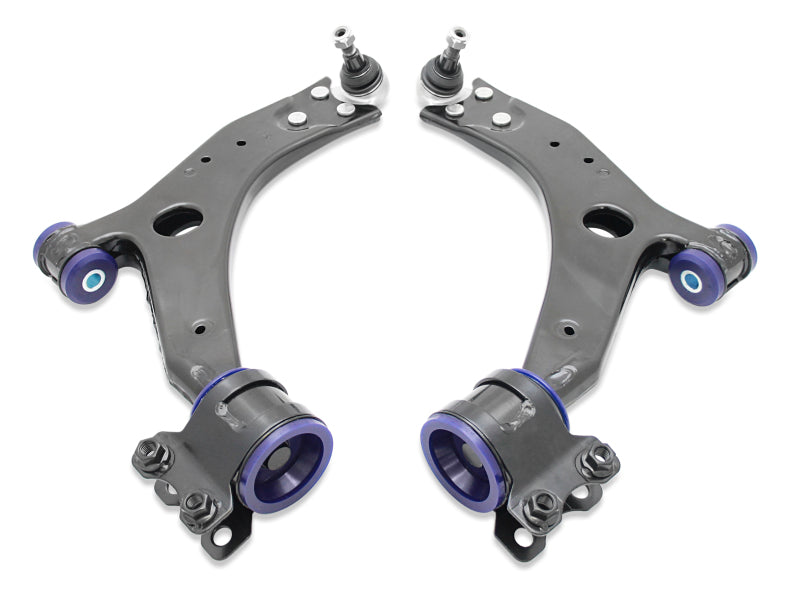 Superpro 05-11 Ford Focus  LS/LT/LV Volvo S40/V50 and C70/21mm Front Lower Control Arm Assembly Kit - 0