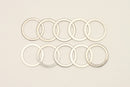 DeatschWerks -10 AN Aluminum Crush Washer (Pack of 10)-3