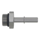 DeatschWerks 8AN ORB Male to 5/16in Male EFI Quick Connect Adapter - Anodized DW Titanium-1