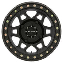 Method MR405 UTV Beadlock 15x7 / 5+2/38mm Offset / 4x156 / 132mm CB Matte Black Wheel-2