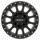 Method MR305 NV HD 17x8.5 0mm Offset 8x6.5 130.81mm CB Matte Black Wheel-2