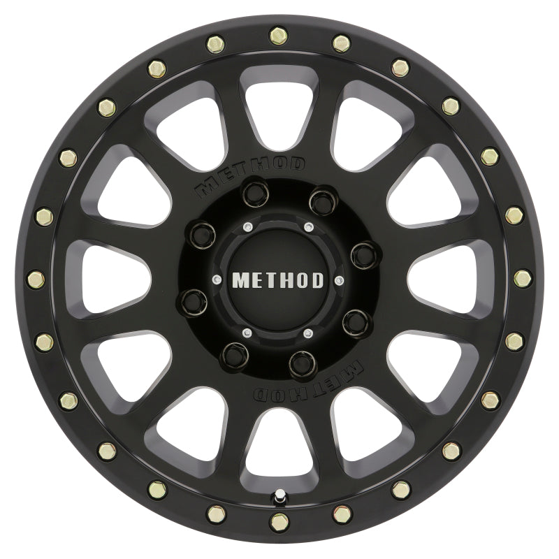 Method MR305 NV HD 17x8.5 0mm Offset 8x6.5 130.81mm CB Matte Black Wheel - 0