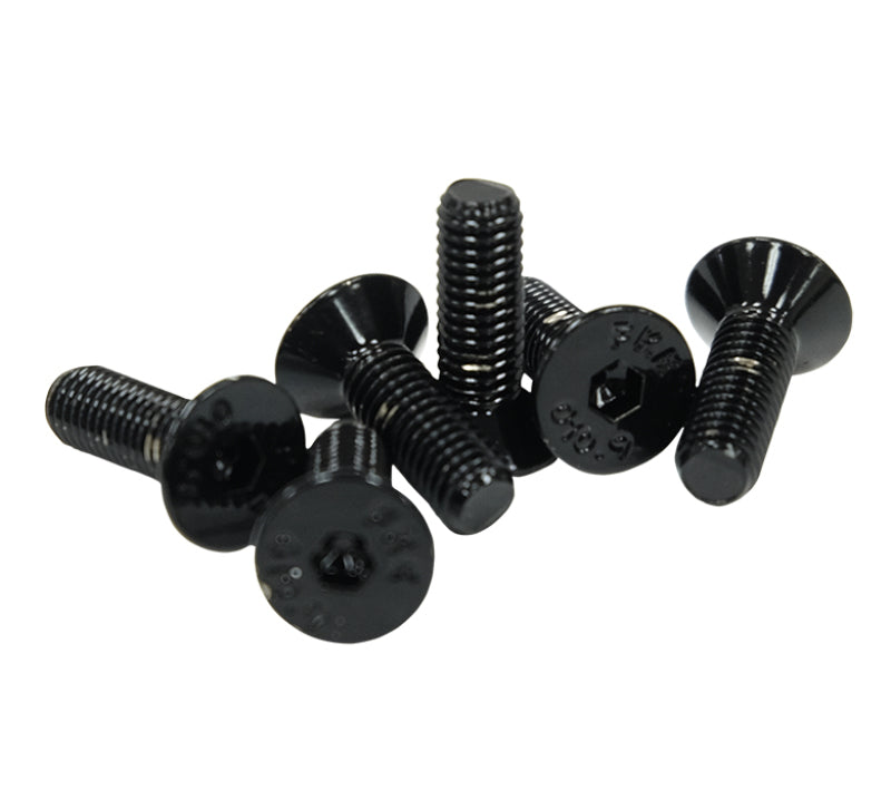 NRG Steering Wheel Screw Upgrade Kit (Conical) - Black - 0