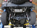 aFe Rebel Series 2.5in 409 SS Axle-Back Exhaust w/Polished Tips 07+ Jeep Wrangler (JK) V6 3.6L/3.8L-2