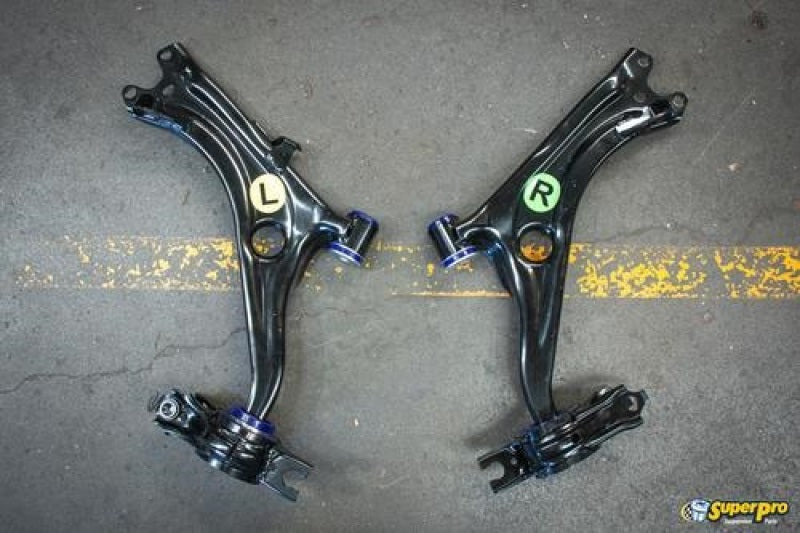 SuperPro 2016 Honda Civic EX Front Lower Control Arm Set w/ Bushings - 0