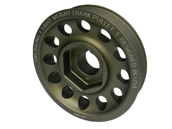 00-09 Honda S2000 Light Weight Aluminum Crankshaft Crank Pulley OEM Size // PART # CP535