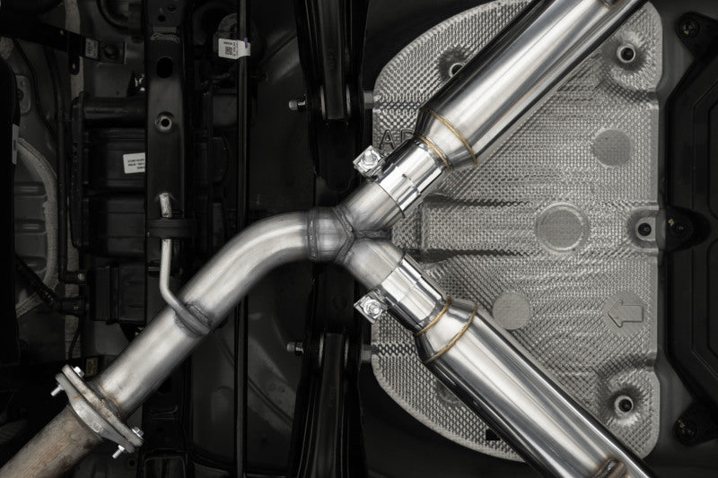 MBRP 2022-2023 Kia Forte GT 1.6L Turbo2.5in Axle-Back Dual Split Rear w/ Quad Carbon Tips - 0