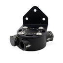 Mishimoto 3/4 - 16 Thread Remote Oil Filter Mount - Black-5