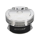 Manley 2018+ Ford Coyote 5.0L 6.75cc Dish 3.700in Bore 12:1 CR 22mm Pin Platinum Ext Duty Pistons-6