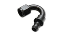 Vibrant -8AN Push-On 150 Deg Hose End Fitting - Aluminum-1