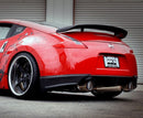 HKS 09-21 Nissan 370z Dual Hi-Power Ti. Tip Catback Exhaust (SUS304 NO COATING)-1
