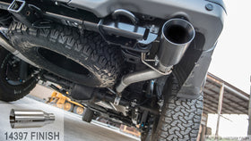 Corsa 2017-2020 Ford F-150 Raptor 3.5L Sport Cat-Back Dual Rear Exit w/ 5in Satin Polished Tip - 0
